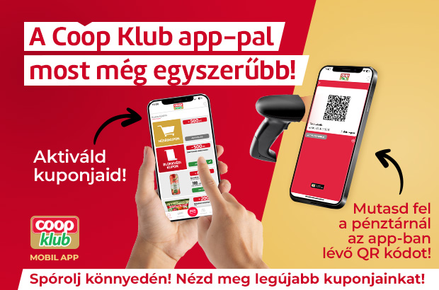 Coop Klub applikáció