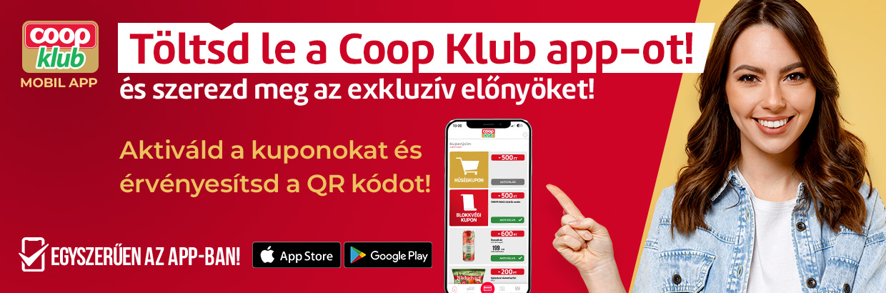 Coop Klub applikáció